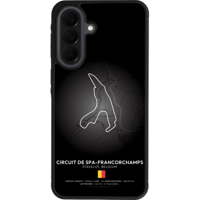 Coque Samsung Galaxy A37 - Silicone rigide noir F1 Track 2025 Belgium