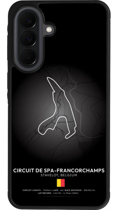 Coque Samsung Galaxy A37 - Silicone rigide noir F1 Track 2025 Belgium