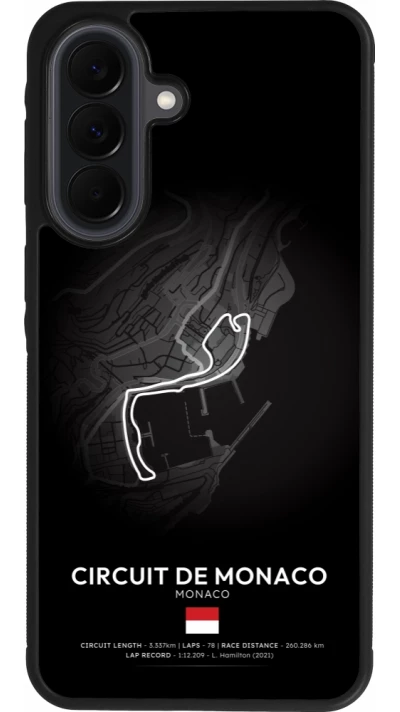 Coque Samsung Galaxy A37 - Silicone rigide noir F1 Track 2025 Monaco