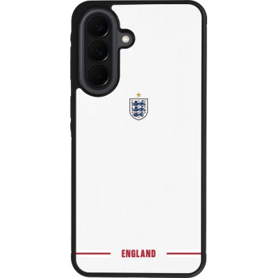 Coque Samsung Galaxy A37 - Silicone rigide noir Maillot de football Angleterre 2026 personnalisable