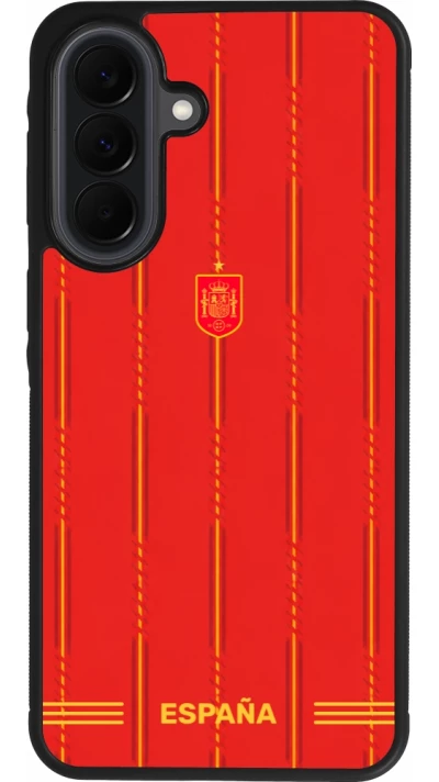 Samsung Galaxy A37 Case Hülle - Silikon schwarz Spanien 2026 personalisierbares Fussballtrikot