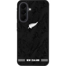 Samsung Galaxy A37 Case Hülle - Silikon schwarz Neuseeland 2026 personalisierbares Fussballtrikot