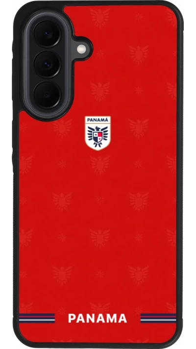Samsung Galaxy A37 Case Hülle - Silikon schwarz Panama 2026 personalisierbares Fussballtrikot