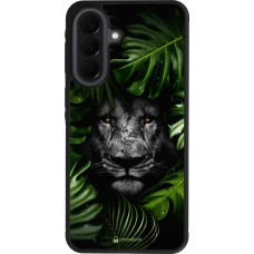 Coque Samsung Galaxy A37 - Silicone rigide noir Forest Lion