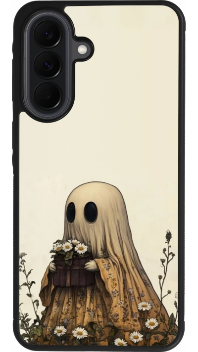 Coque Samsung Galaxy A37 - Silicone rigide noir Halloween 2025 Ghost gardener