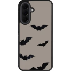 Samsung Galaxy A37 Case Hülle - Silikon schwarz Halloween 2026 Bats