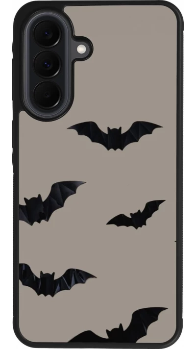 Samsung Galaxy A37 Case Hülle - Silikon schwarz Halloween 2026 Bats