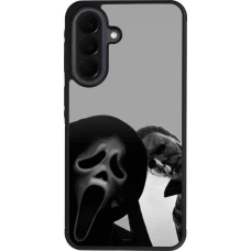 Samsung Galaxy A37 Case Hülle - Silikon schwarz Halloween 2026 Scream and Michael Myers