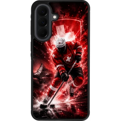 Samsung Galaxy A37 Case Hülle - Silikon schwarz Hockey World Championship Player