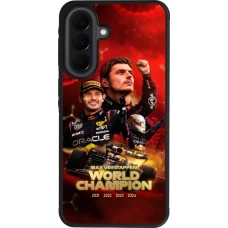 Coque Samsung Galaxy A37 - Silicone rigide noir Max Verstappen Champion 2023
