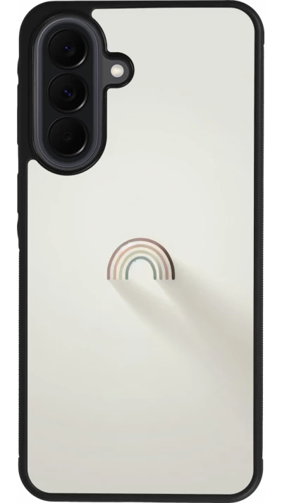 Coque Samsung Galaxy A37 - Silicone rigide noir Mini Rainbow Minimal