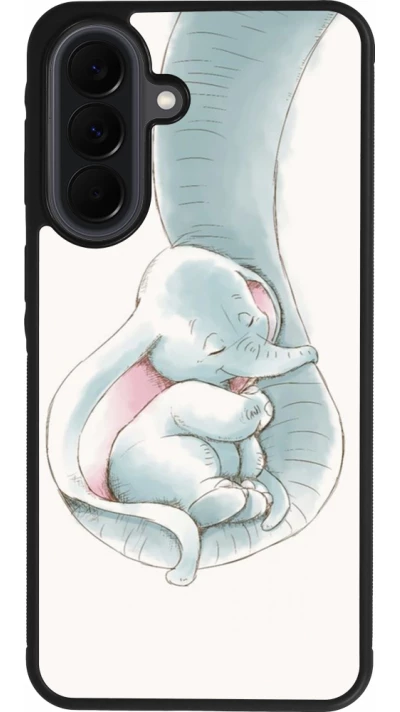 Samsung Galaxy A37 Case Hülle - Silikon schwarz Mom 1903