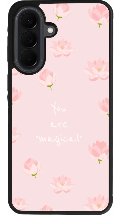Samsung Galaxy A37 Case Hülle - Silikon schwarz Mom 2023 your are magical
