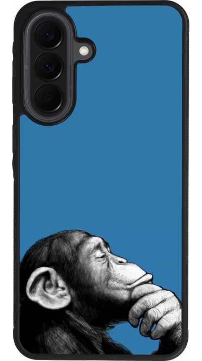 Samsung Galaxy A37 Case Hülle - Silikon schwarz Monkey Pop Art