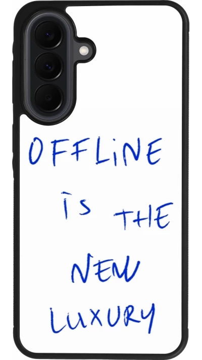 Samsung Galaxy A37 Case Hülle - Silikon schwarz Offline is the new luxury