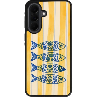Samsung Galaxy A37 Case Hülle - Silikon schwarz Portuguese fish 2026