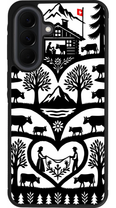 Samsung Galaxy A37 Case Hülle - Silikon schwarz Poya Schweiz 2