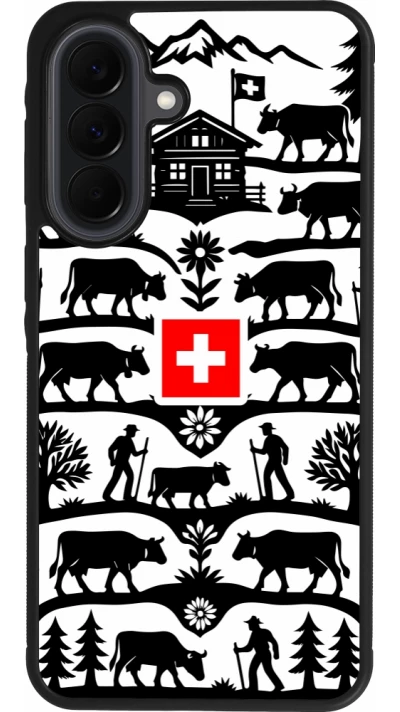 Samsung Galaxy A37 Case Hülle - Silikon schwarz Poya Schweiz 3