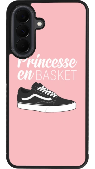 Samsung Galaxy A37 Case Hülle - Silikon schwarz princesse en basket