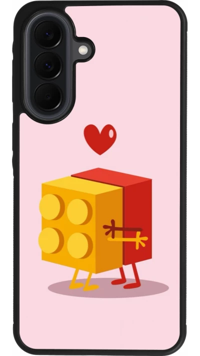 Samsung Galaxy A37 Case Hülle - Silikon schwarz Saint Valentines Day 26 Puzzle