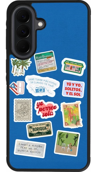 Samsung Galaxy A37 Case Hülle - Silikon schwarz Seals of the Dominican Republic DTMF