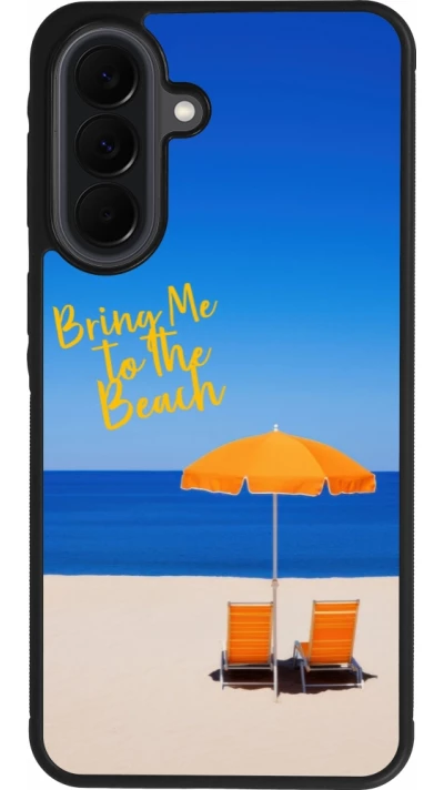 Samsung Galaxy A37 Case Hülle - Silikon schwarz Summer 2025 Bring me to the beach