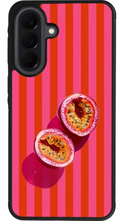 Samsung Galaxy A37 Case Hülle - Silikon schwarz Passion fruit Summer 2026