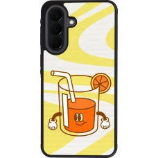 Samsung Galaxy A37 Case Hülle - Silikon schwarz Summer drink 2026