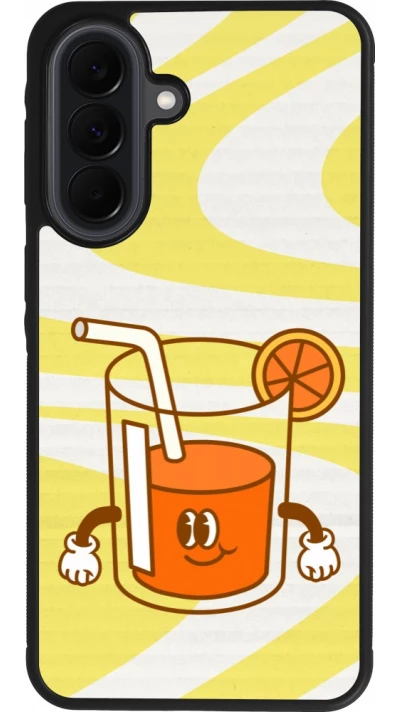 Samsung Galaxy A37 Case Hülle - Silikon schwarz Summer drink 2026