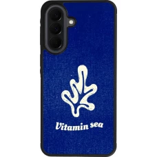 Samsung Galaxy A37 Case Hülle - Silikon schwarz Vitamin sea Summer 2026