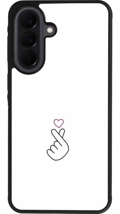 Samsung Galaxy A37 Case Hülle - Silikon schwarz Valentine 2024 heat by Millennials
