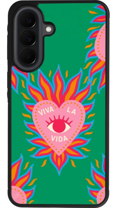 Samsung Galaxy A37 Case Hülle - Silikon schwarz Viva la vida 2026