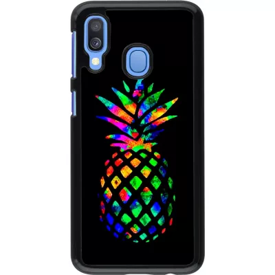 Coque Samsung Galaxy A40 - Ananas Multi-colors