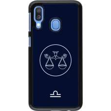 Samsung Galaxy A40 Case Hülle - Astrologie Waage