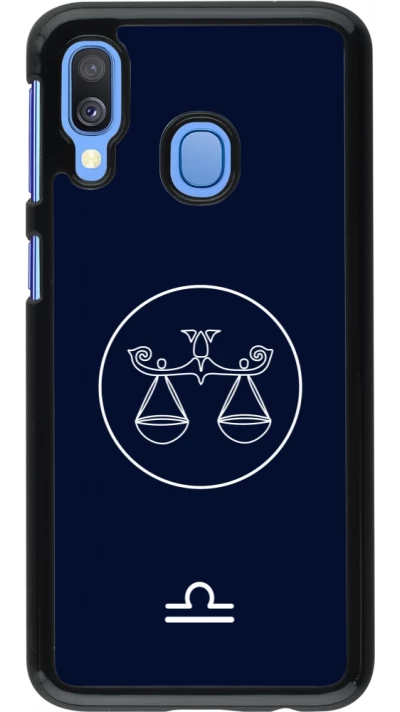 Samsung Galaxy A40 Case Hülle - Astrologie Waage