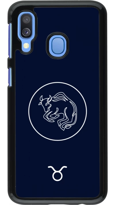 Samsung Galaxy A40 Case Hülle - Astrologie Stier