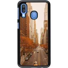 Samsung Galaxy A40 Case Hülle - Autumn 2024 New York city