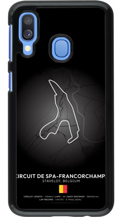 Samsung Galaxy A40 Case Hülle - F1 Track 2025 Belgium