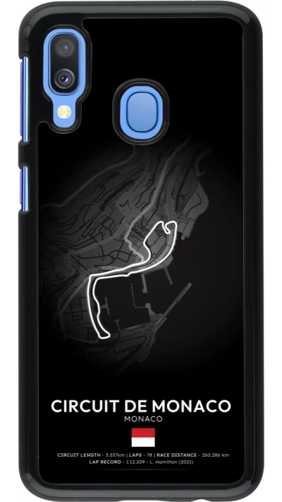 Samsung Galaxy A40 Case Hülle - F1 Track 2025 Monaco