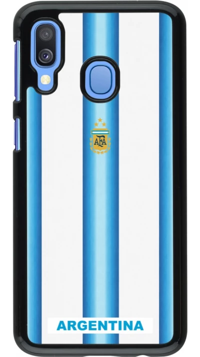 Samsung Galaxy A40 Case Hülle - Argentinien 2026 personalisierbares Fussballtrikot