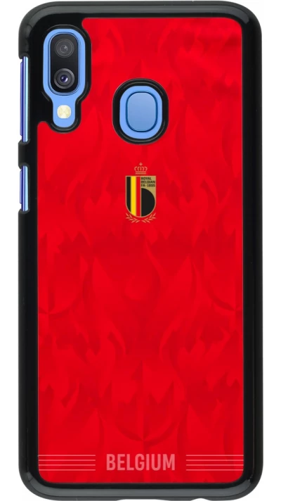Samsung Galaxy A40 Case Hülle - Belgien 2026 personalisierbares Fussballtrikot