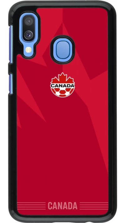 Samsung Galaxy A40 Case Hülle - Kanada 2026 personalisierbares Fussballtrikot