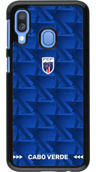 Samsung Galaxy A40 Case Hülle - Kap Verde 2026 personalisierbares Fussballtrikot