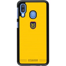 Samsung Galaxy A40 Case Hülle - Ecuador 2026 personalisierbares Fussballtrikot