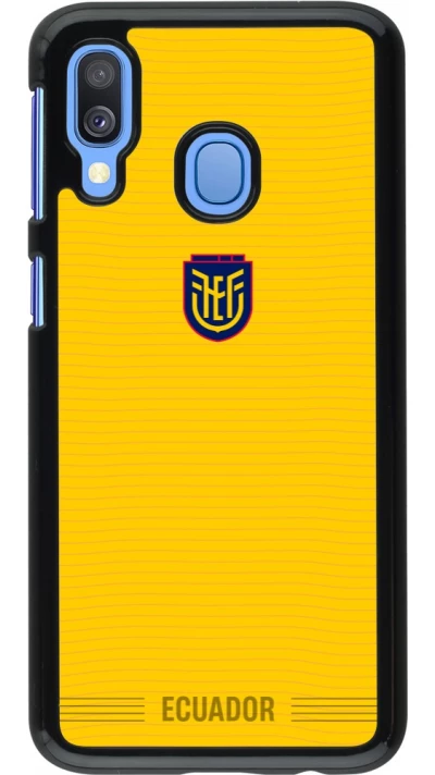 Samsung Galaxy A40 Case Hülle - Ecuador 2026 personalisierbares Fussballtrikot