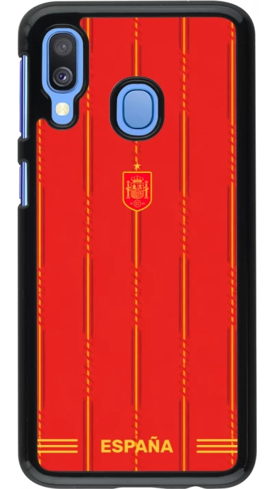 Samsung Galaxy A40 Case Hülle - Spanien 2026 personalisierbares Fussballtrikot