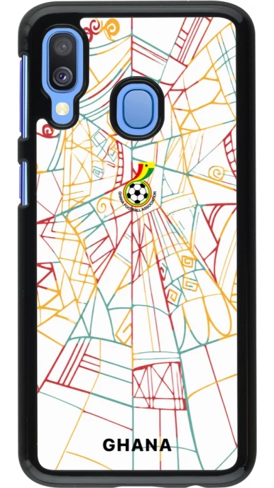 Samsung Galaxy A40 Case Hülle - Ghana 2026 personalisierbares Fussballtrikot