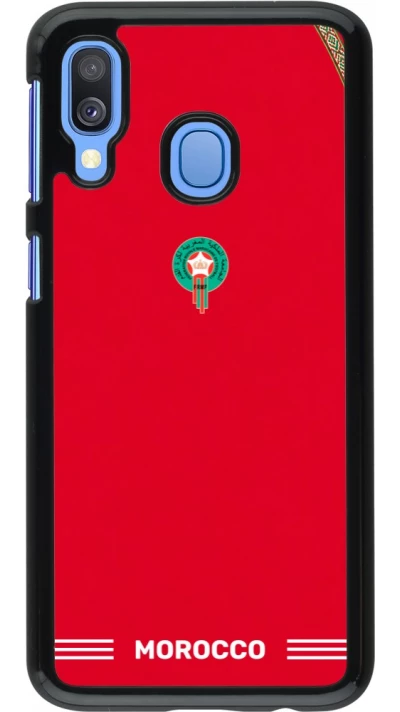 Samsung Galaxy A40 Case Hülle - Marokko 2026 personalisierbares Fussballtrikot