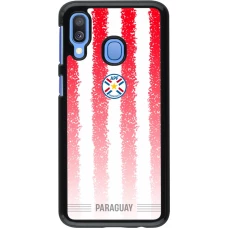 Samsung Galaxy A40 Case Hülle - Paraguay 2026 personalisierbares Fussballtrikot
