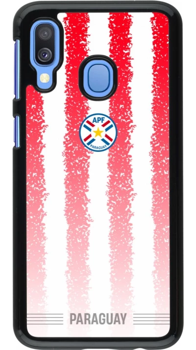 Samsung Galaxy A40 Case Hülle - Paraguay 2026 personalisierbares Fussballtrikot
